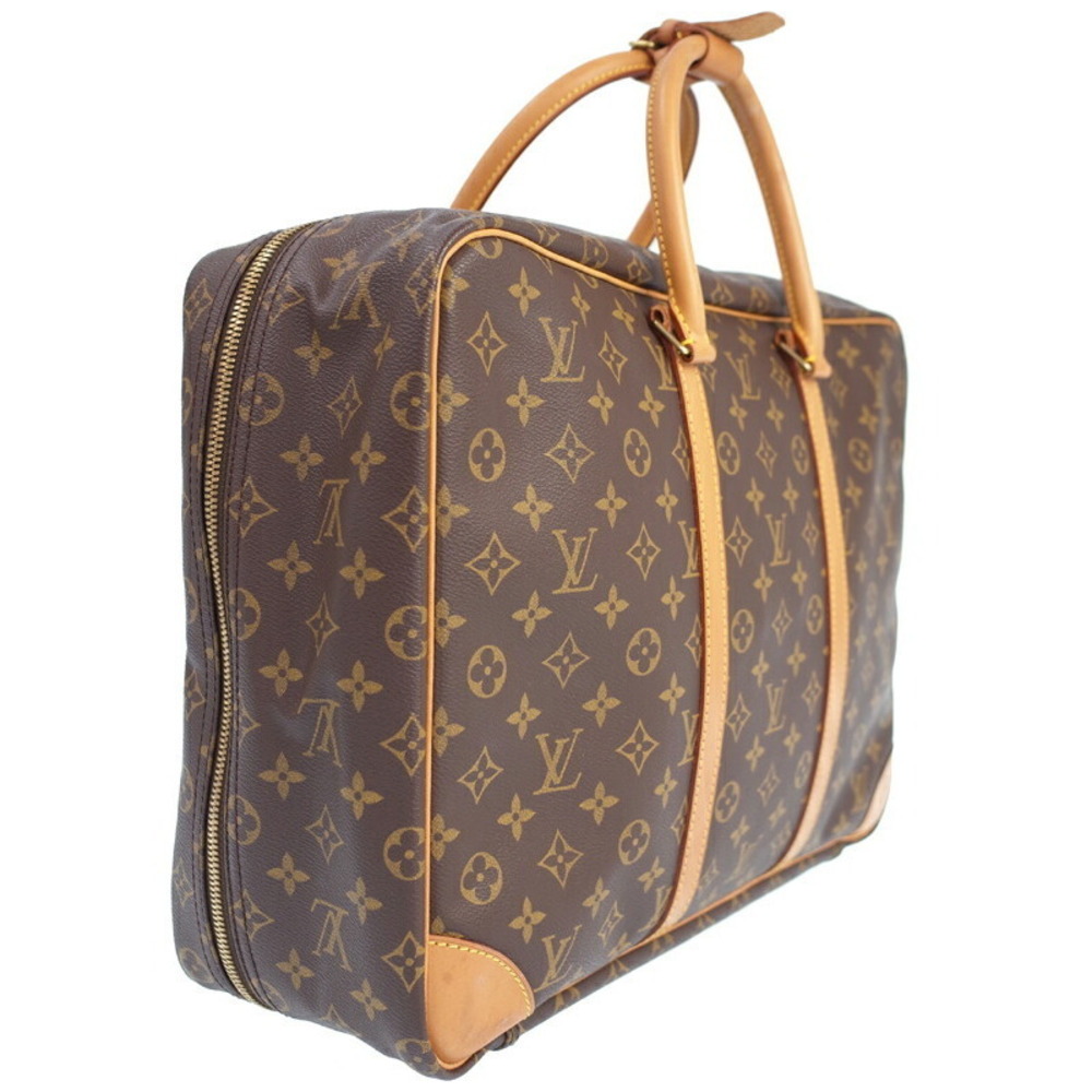 Louis Vuitton Bag Leather Monogram Sirius Boston Brown